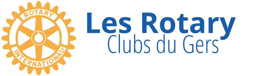 Rotary Clubs du Gers logo